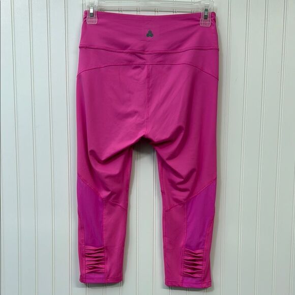 Tek Gear Vibrant Hot Pink Athletic Leggings Women's L - Picture 4 of 7